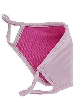 REUSABLE PINK COTTON MASK