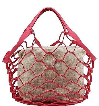 2IN1 HOLLOW OUT NET BAG