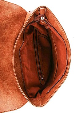VIRAGO FASHION ROLL FOLDING FLAP BACKPACK
