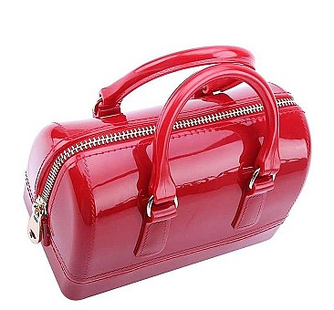 CLASSIC TENDER JELLY CROSSBODY BOSTON BAG