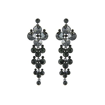 STYLISH CHANDELIER RHINESTONE EARRING SLJPE4401