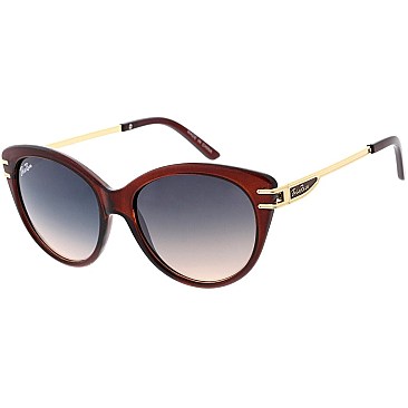 Pack of 12 Gradient Jolie Rose Statement Sunglasses