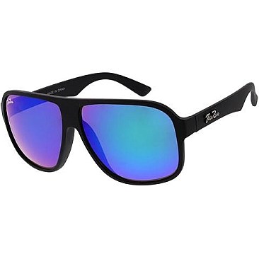 Pack of 12 Reflective Jolie Rose Fashion Sunglasses