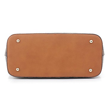 2-in-1 Stylish Monogram Shopper Wallet Set