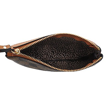 2-in-1 Stylish Monogram Shopper Wallet Set