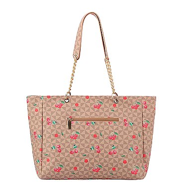 Monogram Cherry 3-in-1 Shopper Set