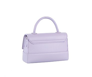 Fashion Flap over Top Handle Satchel