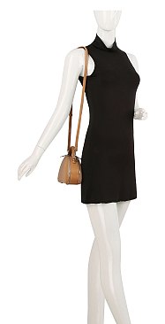 Fashion Saddle Crossbody Bag Satchel