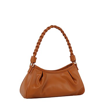 Braided Strap Shoulder Bag