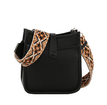 Aztec Guitar Strap Hobo Crossbody Bag