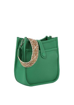 Aztec Guitar Strap Hobo Crossbody Bag