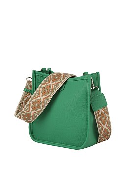 Aztec Guitar Strap Hobo Crossbody Bag