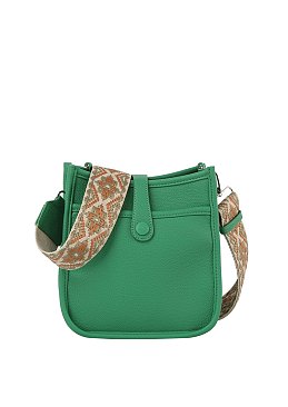 Aztec Guitar Strap Hobo Crossbody Bag