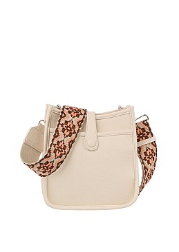 Aztec Guitar Strap Hobo Crossbody Bag