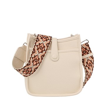 Aztec Guitar Strap Hobo Crossbody Bag