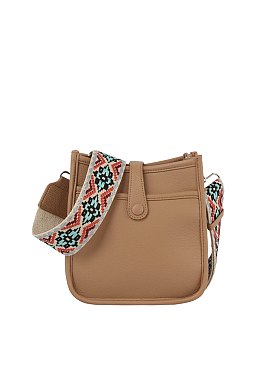 Aztec Guitar Strap Hobo Crossbody Bag