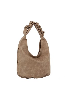 Ruched Handle Shoulder Bag Hobo