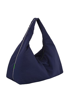 Recycled Poly Parachute Shoulder Bag Hobo