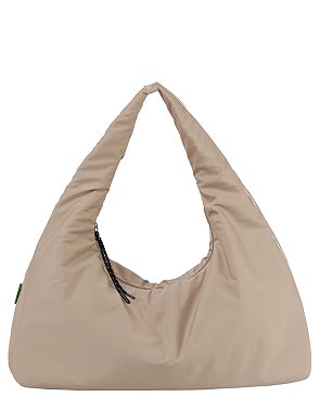 Recycled Poly Parachute Shoulder Bag Hobo