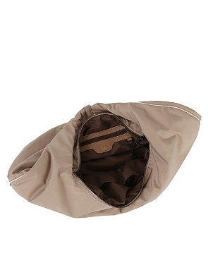 Recycled Poly Parachute Shoulder Bag Hobo