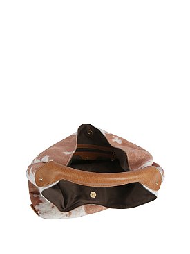 Calf Hair Cow Printed Shoulder Bag
