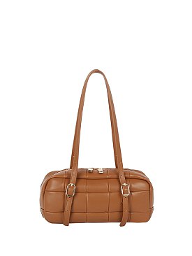 Puffy Quilted Shoulder Bag