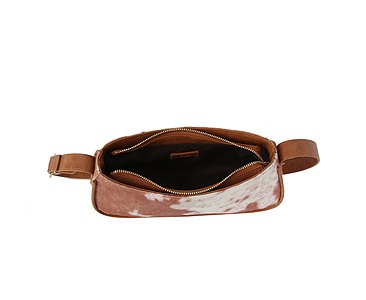 Calf Hair Cow Printed Shoulder Bag