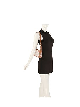 Calf Hair Cow Printed Shoulder Bag