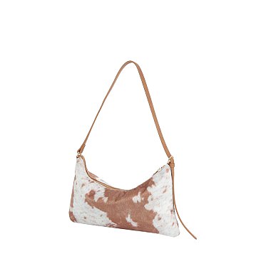 Cow Calf Hair Shoulder bag