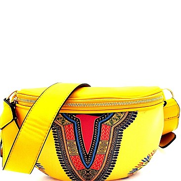 Ethnic Dashiki Print Fashion Fanny Pack