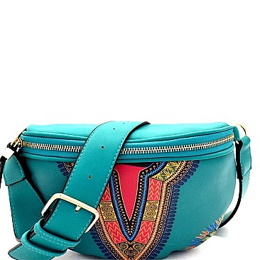 Ethnic Dashiki Print Fashion Fanny Pack