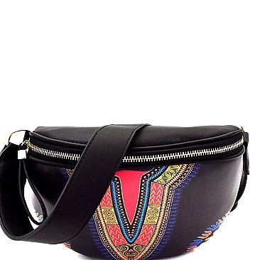 Ethnic Dashiki Print Fashion Fanny Pack