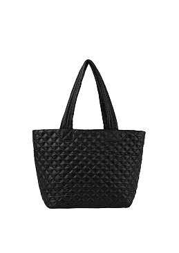 Quilted Travel Tote Bag