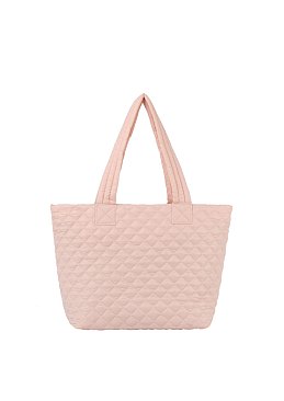 Quilted Travel Tote Bag