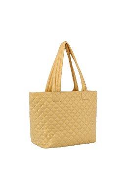 Quilted Travel Tote Bag