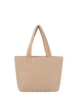 Quilted Travel Tote Bag