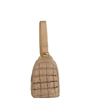 Quilted Design Cute Daily Sling Bag