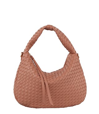 Gorgeous Woven Hobo Shoulder Handbag
