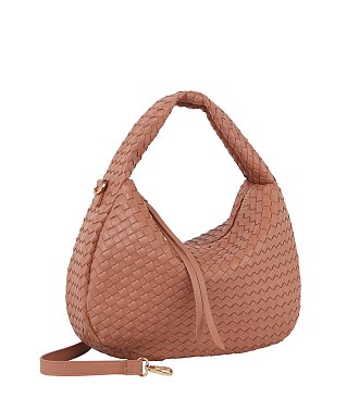 Gorgeous Woven Hobo Shoulder Handbag