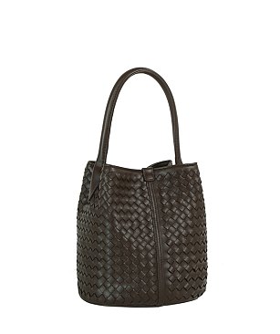 Fashion Woven Bucket Bag Satchel