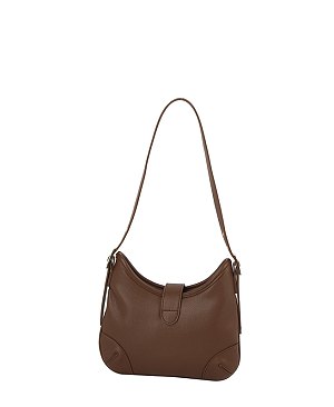 Faux Leather Shoulder Bag