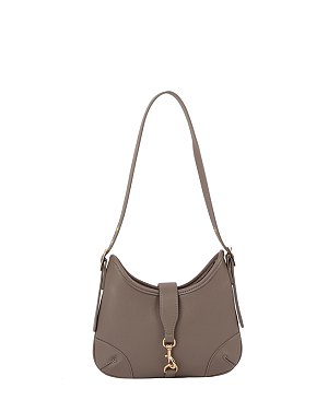 Faux Leather Shoulder Bag