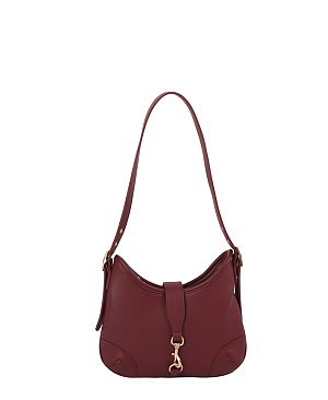 Faux Leather Shoulder Bag