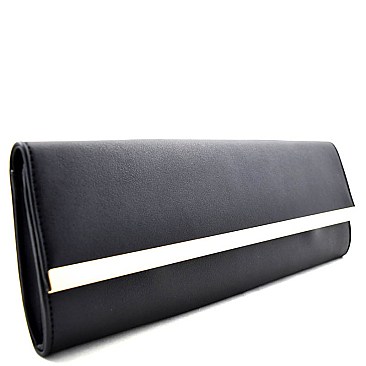 K013-LPu Hardware Accent Long Clutch