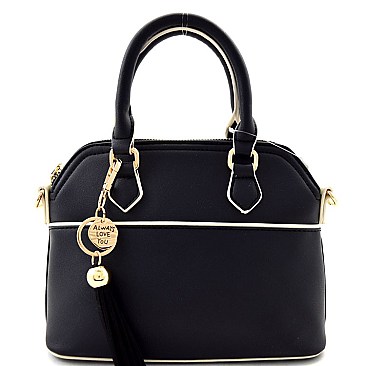 QUALITY SMALL ACCENTED SIZE CHIC SATCHEL