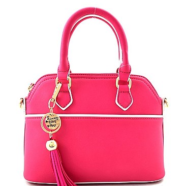 QUALITY SMALL ACCENTED SIZE CHIC SATCHEL