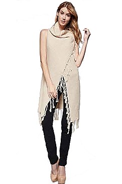 Pack of (6 Pieces) Stylish Fringe Cardigan