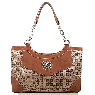 Chain Handle G Signature Purse