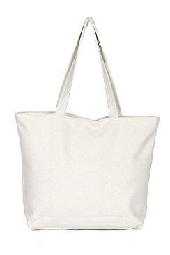 Canvas Tote / BEACH TOTE BAG SEA-STAR PRINT FM-AO734