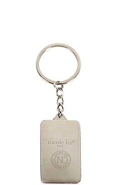 NICOLE LEE STYLISH PRINT KEY CHAIN